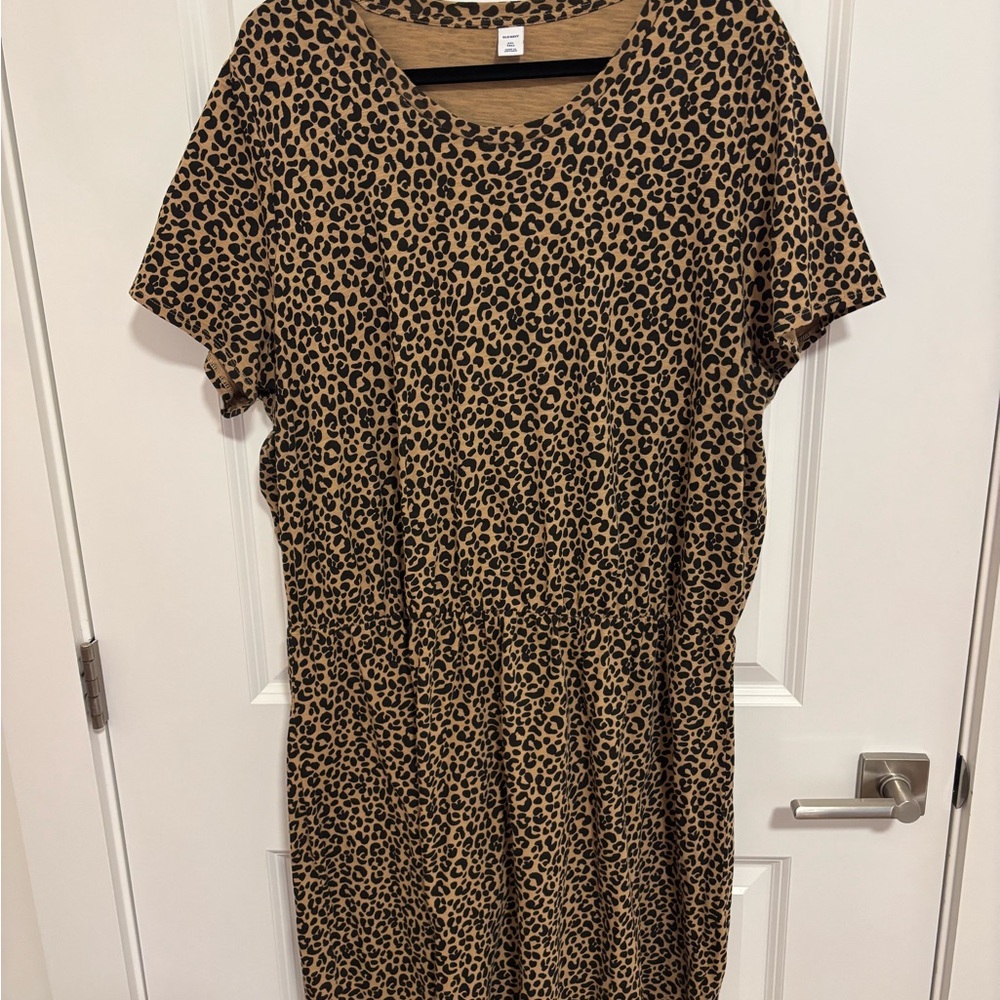 Leopard Print Women's Dress